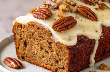This Banana Pecan Bread is the perfect blend of sweet, nutty, and comforting flavors! Made with ripe bananas for natural sweetness and filled with crunchy toasted pecans, each slice is moist, tender, and bursting with flavor. The subtle hint of cinnamon adds warmth, making it a cozy treat for breakfast or a snack. Whether enjoyed warm with a spread of butter or as-is, this bread is a delicious way to use up those overripe bananas.