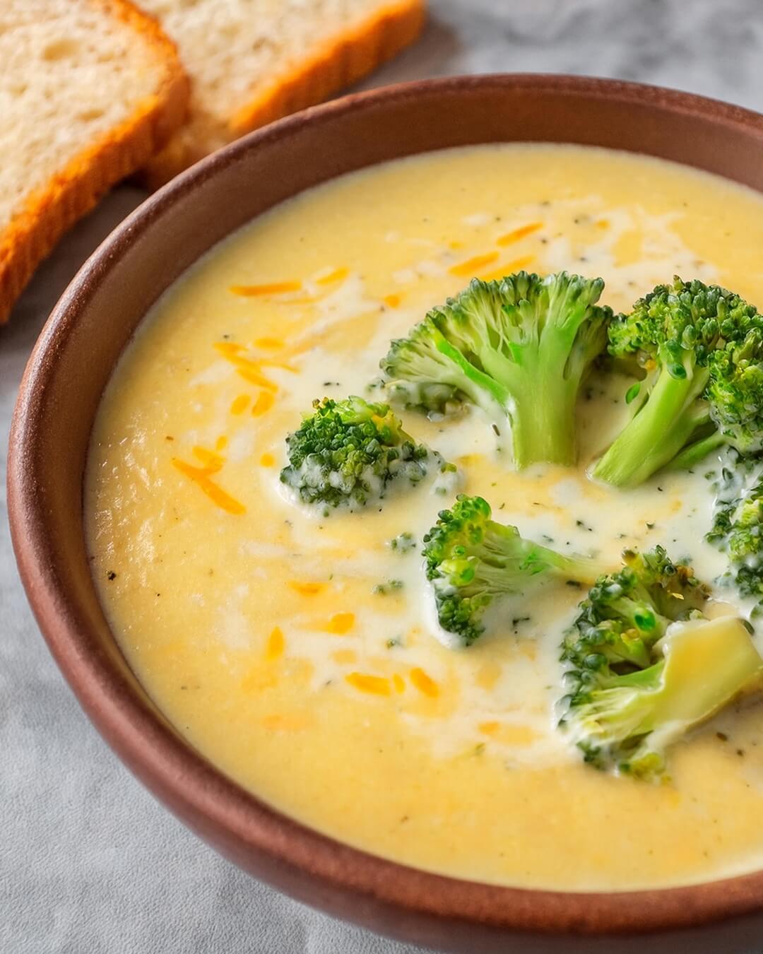 This Broccoli Cheese Soup is a creamy, cheesy delight that’s both comforting and satisfying! Loaded with tender broccoli florets and a rich, velvety cheese sauce, this soup is perfect for chilly days or whenever you crave something warm and cheesy. The combination of sharp cheddar and a hint of garlic creates a depth of flavor that complements the fresh broccoli beautifully. Serve it with crusty bread or a light salad for a complete meal that everyone will love.