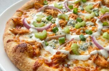 The Only Buffalo Chicken Pizza You’ll Ever Need