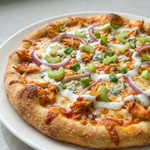 The Only Buffalo Chicken Pizza You’ll Ever Need
