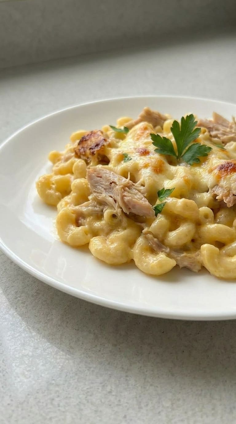 Easy Chicken Mac and Cheese Better Than Takeout