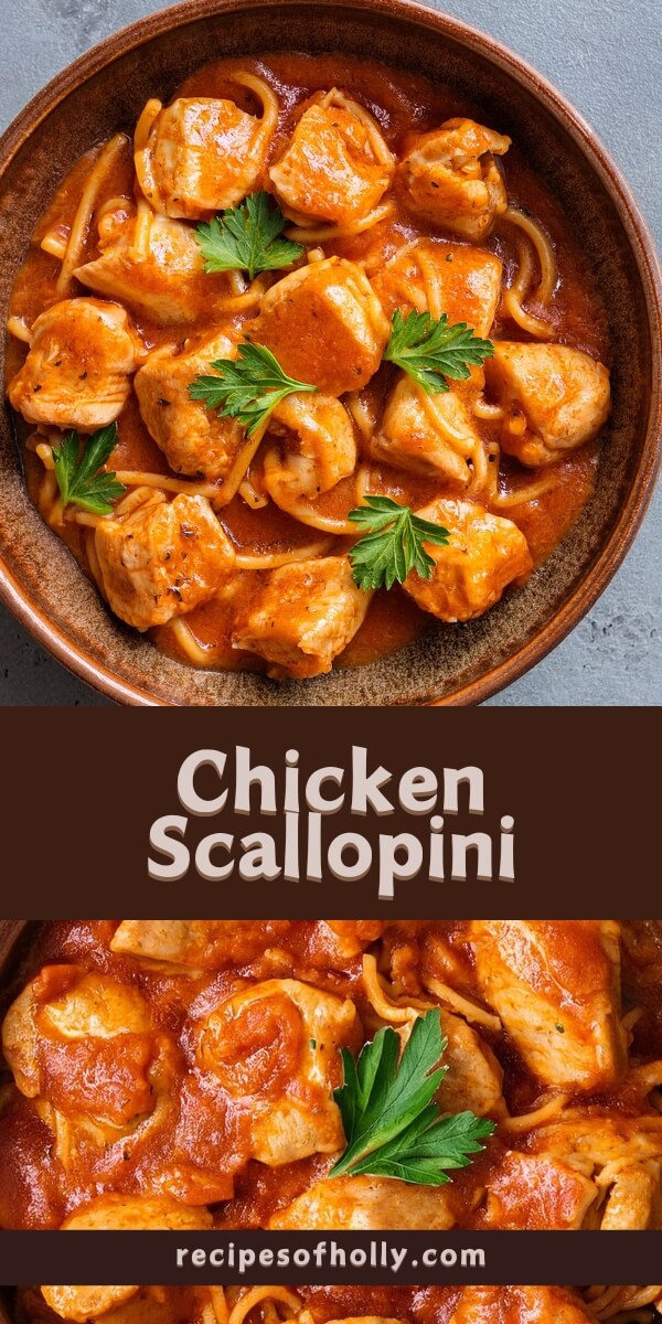 Whether you’re hosting a dinner party, preparing a weeknight meal, or looking for a dish to impress, Chicken Scallopini is the perfect choice. The combination of tender chicken, rich sauce, and versatile pairings makes it a crowd-pleaser that everyone will enjoy.