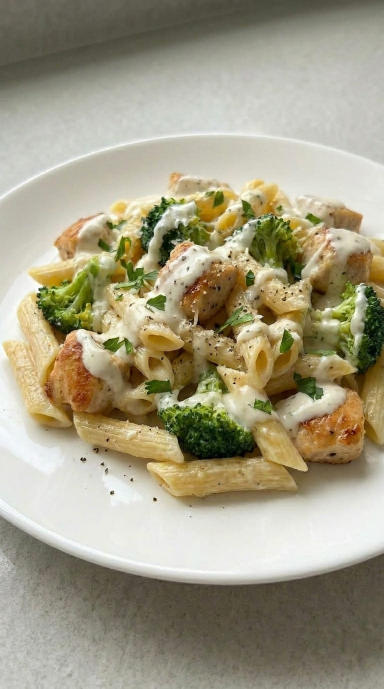 Creamy Chicken and Broccoli Pasta That Everyone Loves