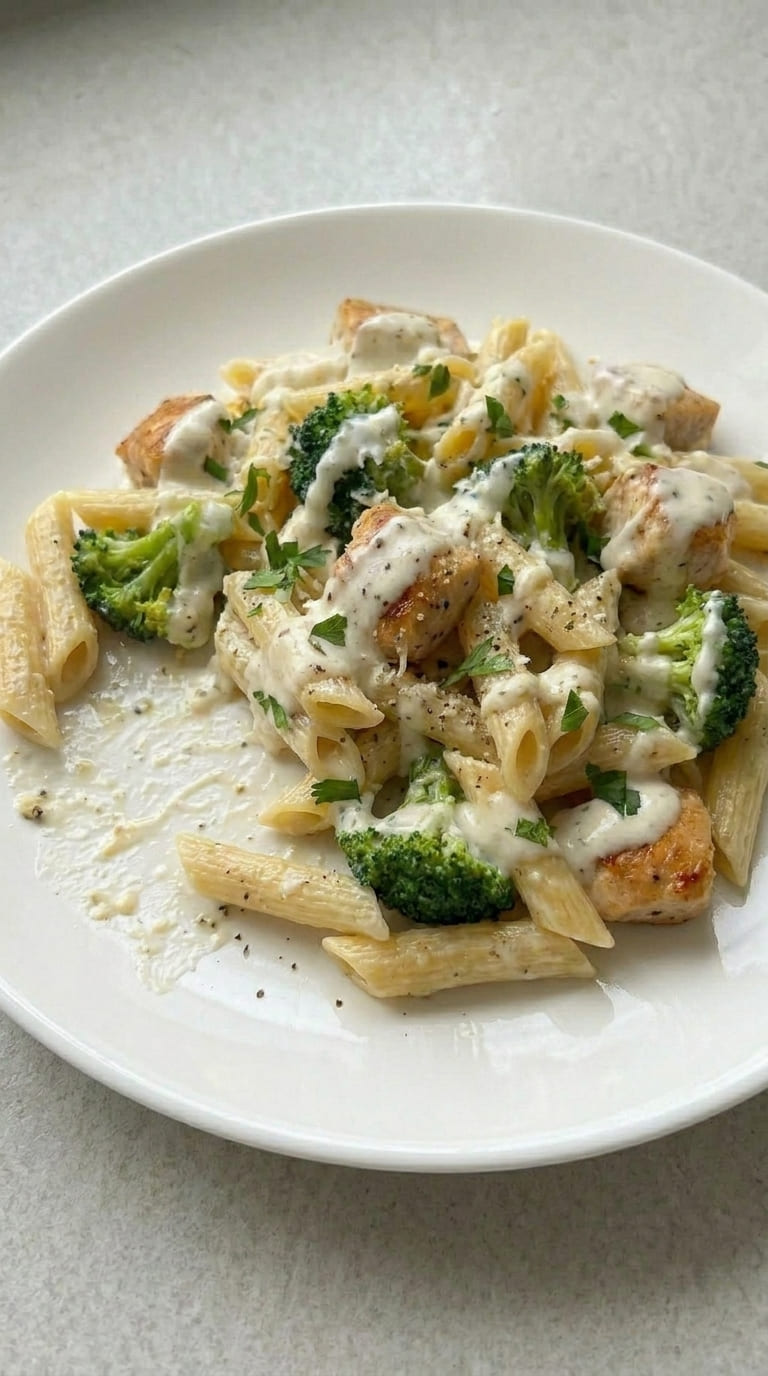 Creamy Chicken and Broccoli Pasta That Everyone Loves