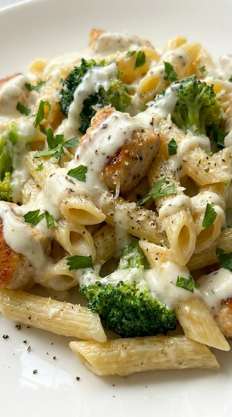 Creamy Chicken and Broccoli Pasta That Everyone Loves