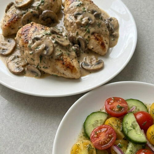 The Kind of Creamy Mushroom Chicken You Make on Repeat
