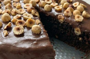Easy Chocolate Hazelnut Cake Recipe, Moist & Decadent