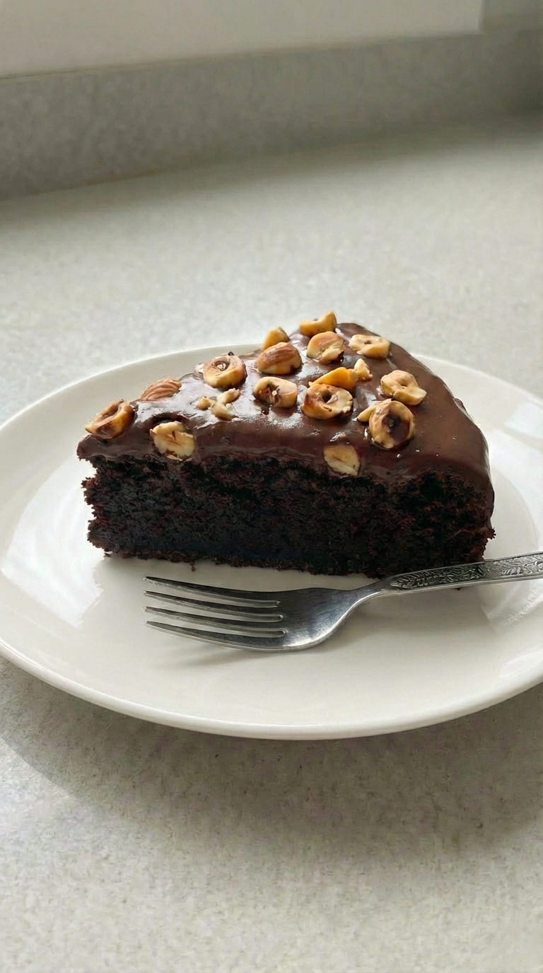 Easy Chocolate Hazelnut Cake Recipe, Moist & Decadent