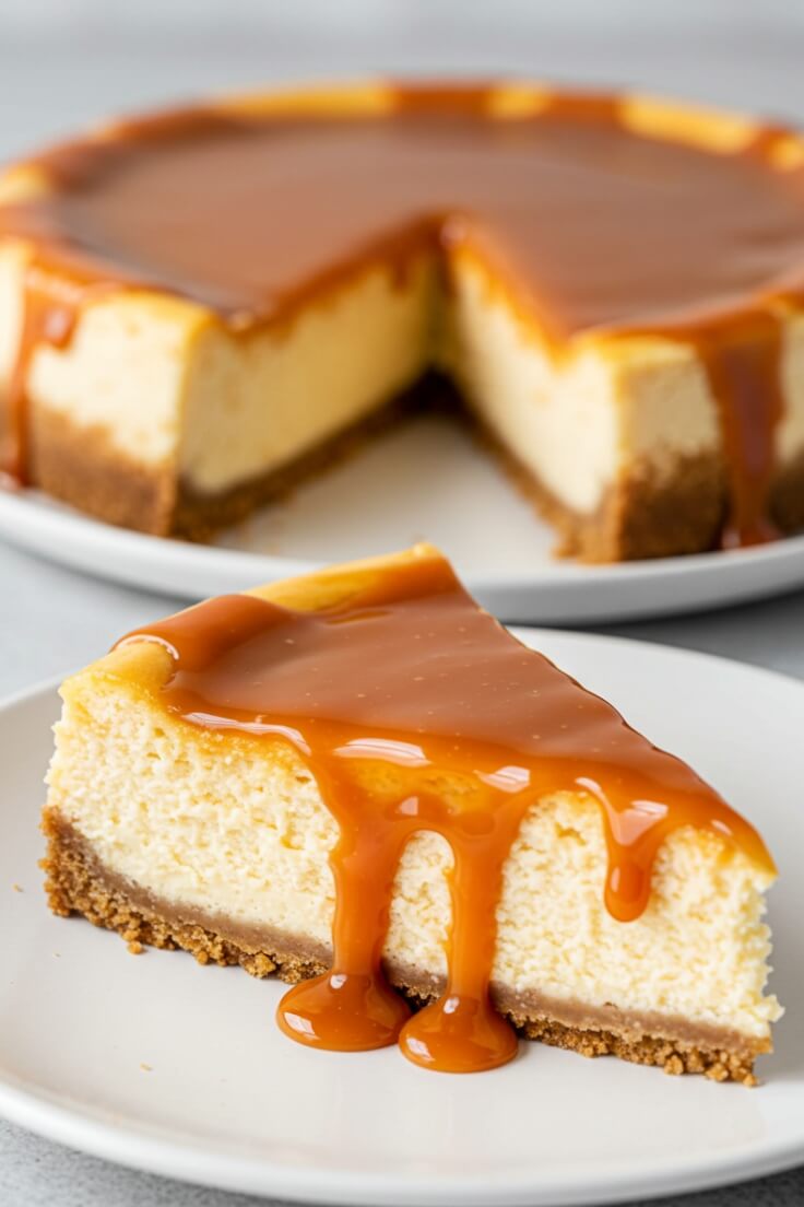 Classic Caramel Cheesecake – Creamy & Irresistible