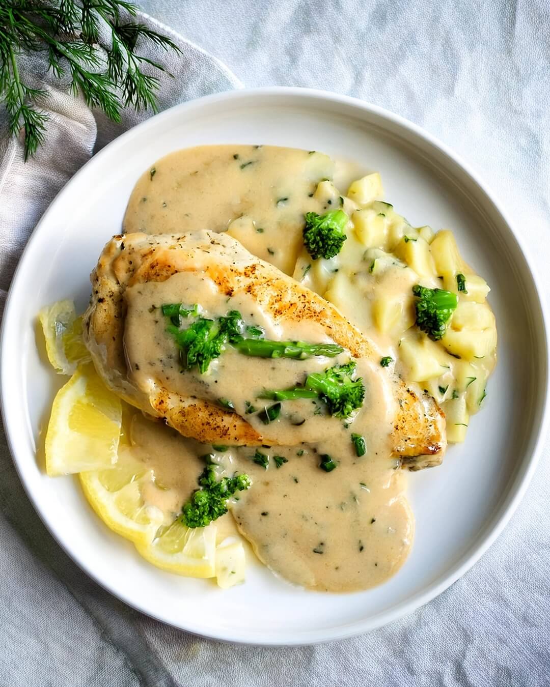 This Garlic Parmesan Chicken is a mouthwatering dish that brings together tender chicken and rich flavors! 🐔🧄🧀 Juicy, perfectly seasoned chicken breasts are coated in a buttery garlic and Parmesan sauce that’s simply irresistible. It’s a quick and easy dinner option that pairs beautifully with pasta, rice, or a fresh side salad. Who's ready to savor every bite? Check out the recipe and get ready to delight your taste buds!
