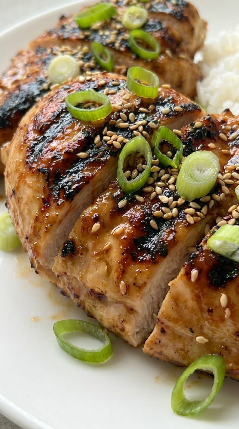 Best Grilled Sesame Chicken with Sweet and Savory Glaze