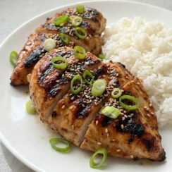 Best Grilled Sesame Chicken with Sweet and Savory Glaze