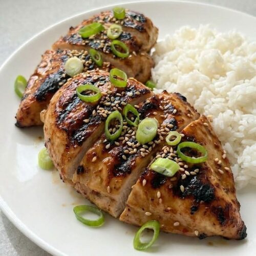 Best Grilled Sesame Chicken with Sweet and Savory Glaze