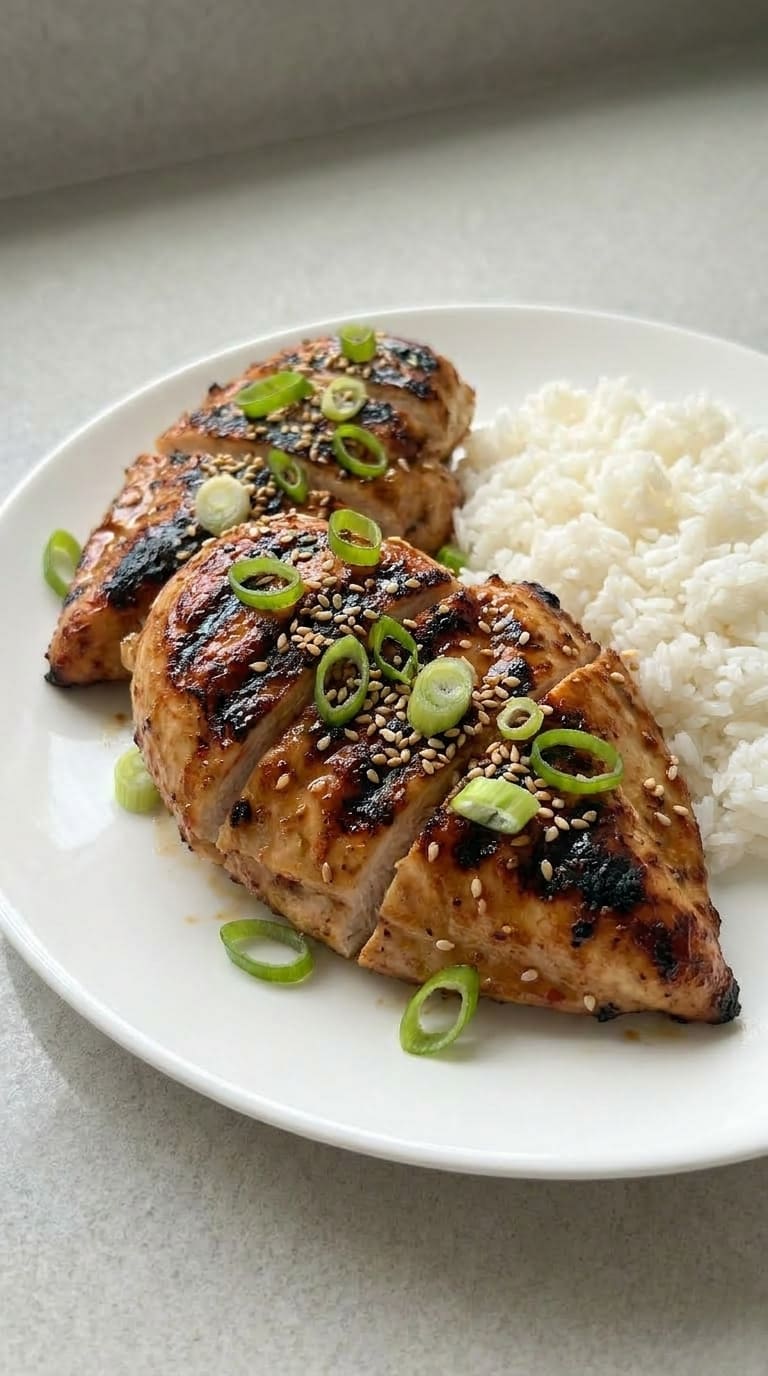 Best Grilled Sesame Chicken with Sweet and Savory Glaze