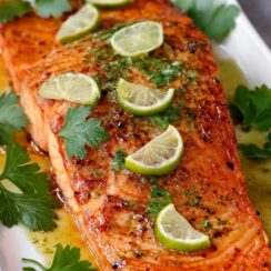 Whether you’re hosting a dinner party, preparing a weeknight meal, or looking for a healthy and delicious option, Honey Cilantro Lime Salmon is the perfect choice. The combination of sweet, tangy, and fresh flavors makes it a crowd-pleaser that everyone will enjoy.