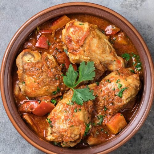 Instant Pot Chicken Cacciatore combines tender, juicy chicken thighs with a flavorful tomato-based sauce infused with aromatic herbs, mushrooms, and a hint of spice. This classic Italian-inspired dish is quick to prepare in the Instant Pot and is perfect for a comforting weeknight meal.