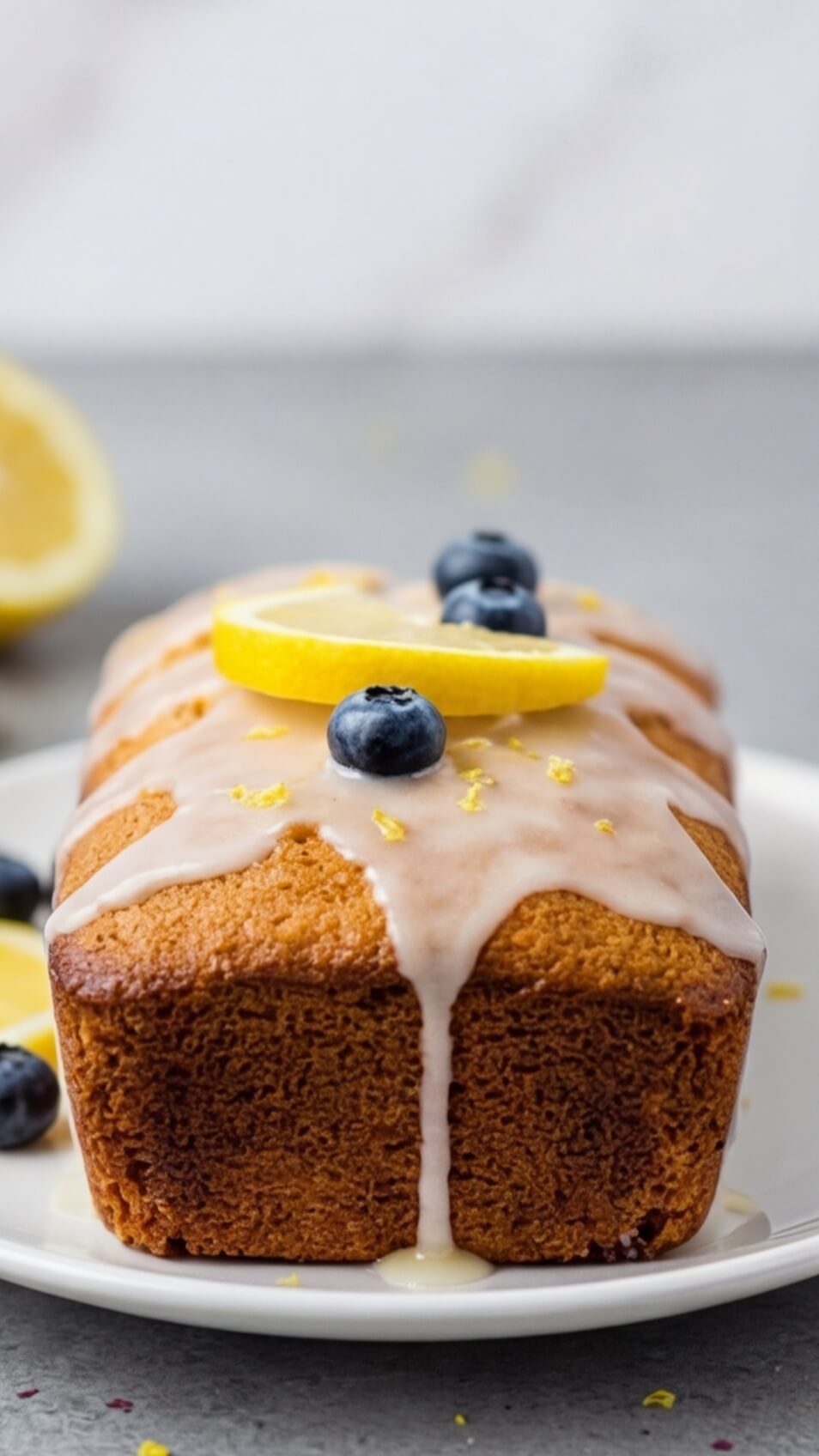 Lemon Blueberry Bread – Moist, Bursting with Berries & Delicious