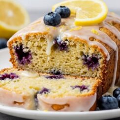 Lemon Blueberry Bread – Moist, Bursting with Berries & Delicious