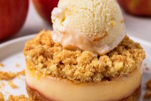 Whether you’re hosting a party, looking for a sweet treat, or craving something creamy and fruity, Mini Apple Cheesecakes are the perfect choice. The combination of creamy cheesecake, tart apples, and a crumbly base makes them a crowd-pleaser that everyone will enjoy.