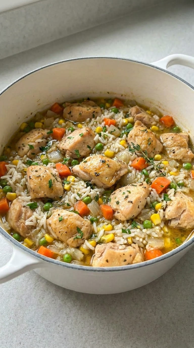The Only One Pot Chicken and Rice Recipe You’ll Ever Need