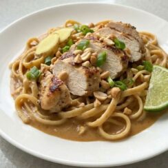 Peanut Chicken Noodles Recipe, Creamy and Flavorful Dinner