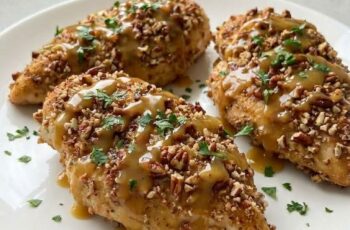 Crispy Pecan Chicken Recipe with Simple Ingredients