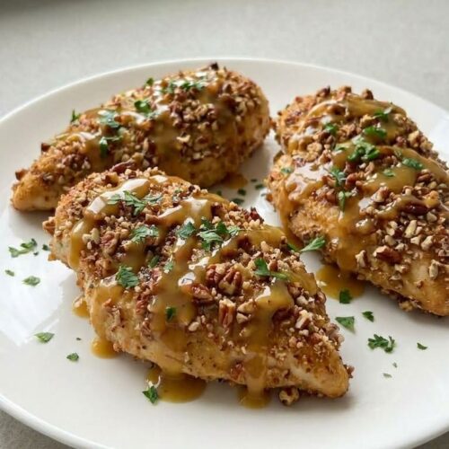 Crispy Pecan Chicken Recipe with Simple Ingredients