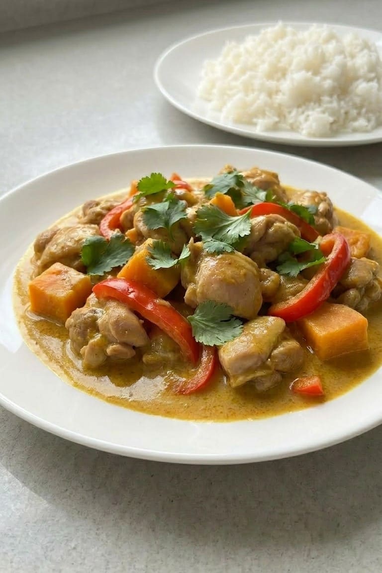 Best Slow Cooker Chicken Curry with Tender Juicy Chicken