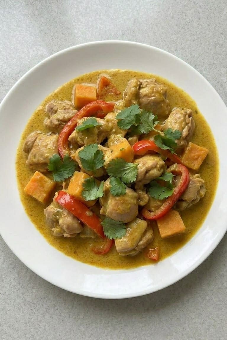 Best Slow Cooker Chicken Curry with Tender Juicy Chicken