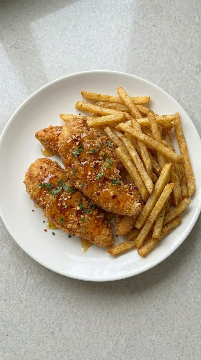 Crispy Honey Chicken Recipe with Sweet and Spicy Sauce