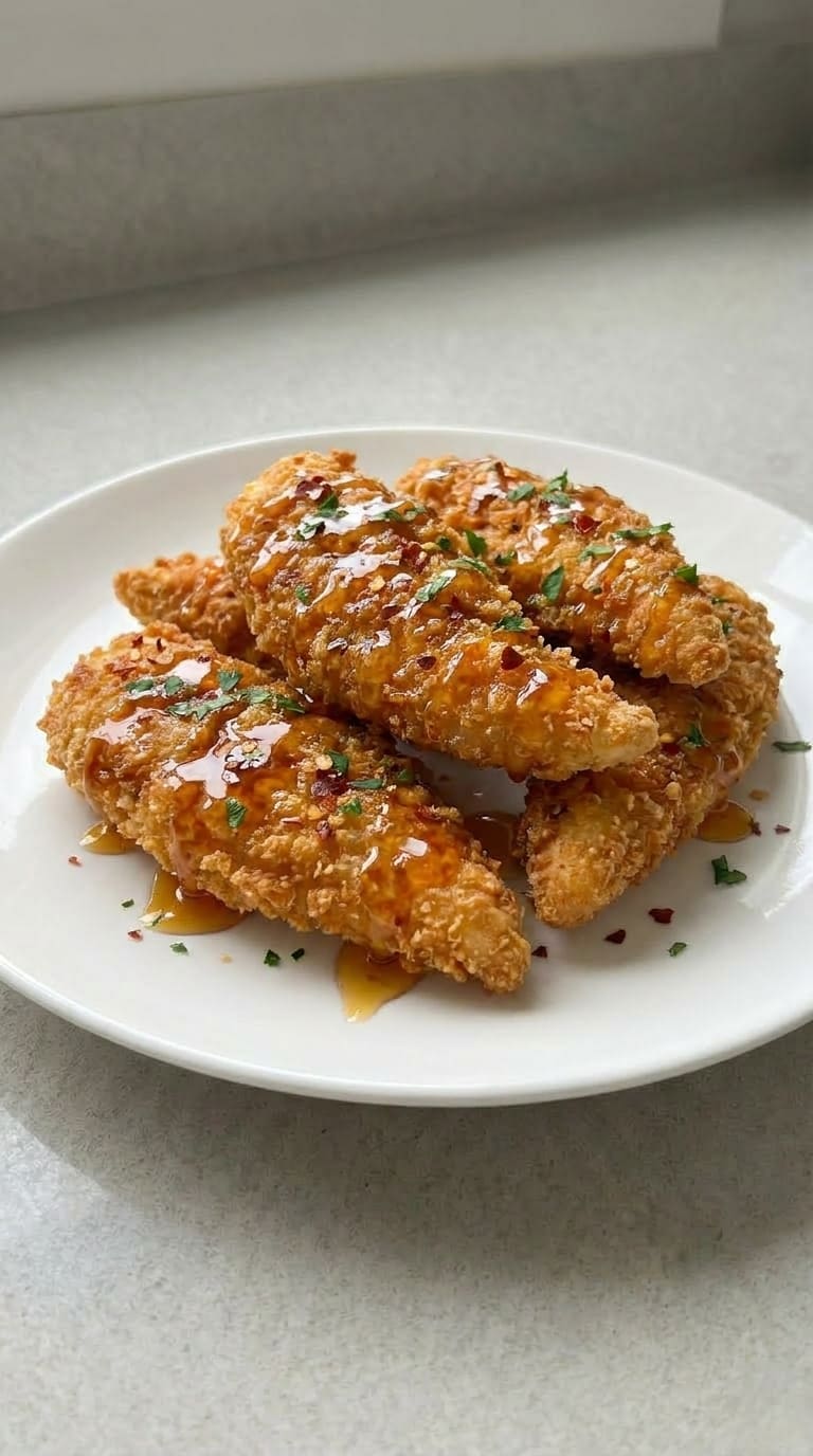 Crispy Honey Chicken Recipe with Sweet and Spicy Sauce