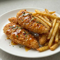 Crispy Honey Chicken Recipe with Sweet and Spicy Sauce