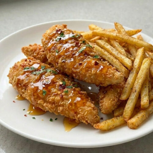 Crispy Honey Chicken Recipe with Sweet and Spicy Sauce