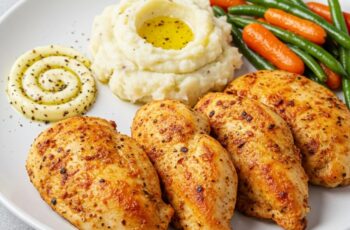 Get perfectly juicy air fryer chicken breast with a golden crust—ready in just 20 minutes! Fast, healthy, and flavor-packed—no dry meat here.