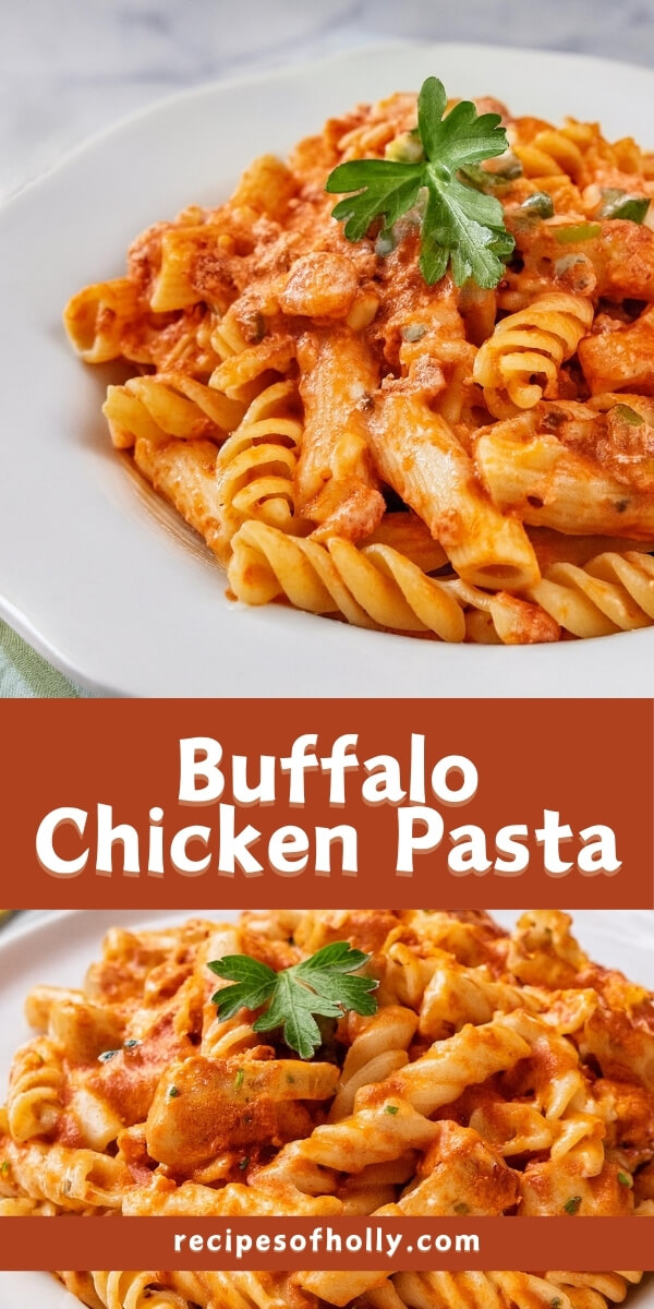 This Buffalo Chicken Pasta combines creamy, spicy, and tangy elements for a comforting dish with a buffalo-inspired twist. It’s great for anyone who loves classic buffalo flavors with a comforting pasta base. Perfect for a cozy dinner or a crowd-pleasing meal option!