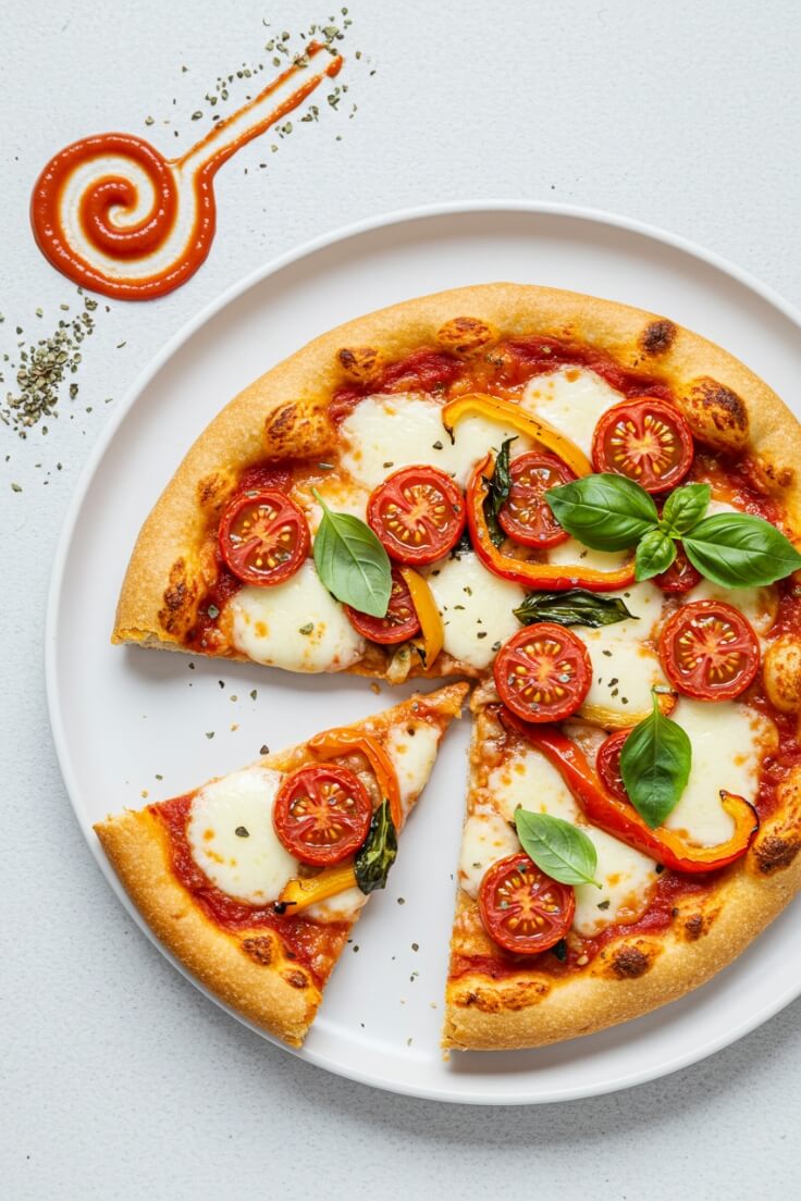 Crispy on the edges, soft in the center—this gluten-free pizza dough rolls out like a dream and bakes up golden and chewy! No weird texture, no compromises—just real pizza joy 🍕