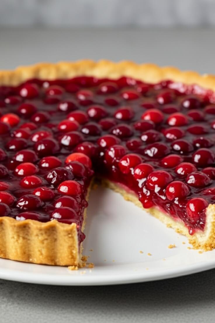 Easy Holiday Cranberry Tart Recipe