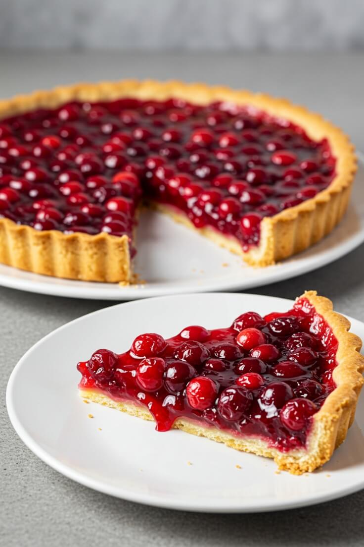 Easy Holiday Cranberry Tart Recipe