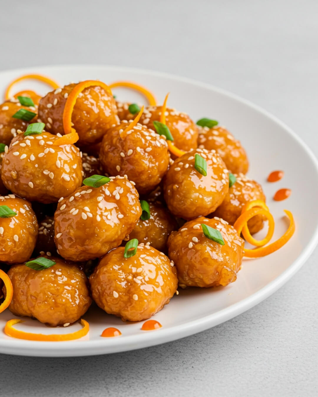 This lighter orange chicken skips deep frying and delivers tender sautéed chicken coated in a bright, tangy orange-honey sauce—flavor-packed and under 25 minutes!