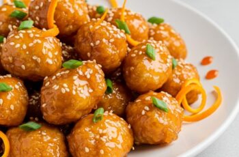 This lighter orange chicken skips deep frying and delivers tender sautéed chicken coated in a bright, tangy orange-honey sauce—flavor-packed and under 25 minutes!