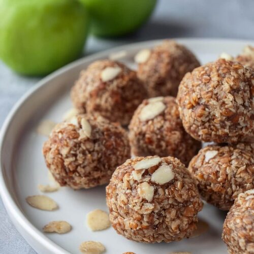 These No-Bake Almond Energy Bites are packed with wholesome ingredients, balancing protein, healthy fats, and natural sweetness for a convenient and satisfying snack. Perfect for busy days or pre-workout fuel!