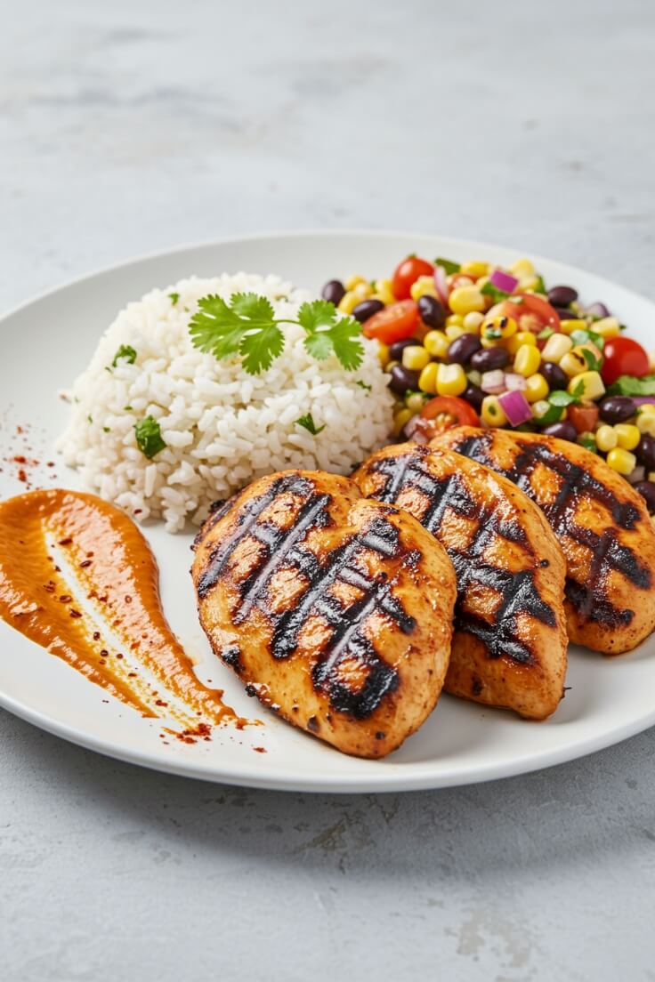 Juicy chicken marinated in smoky chipotle spices, grilled to perfection, and packed with bold Tex‑Mex flavor—ready in just 45 minutes!