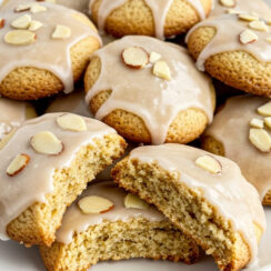 Soft Almond Sugar Cookies