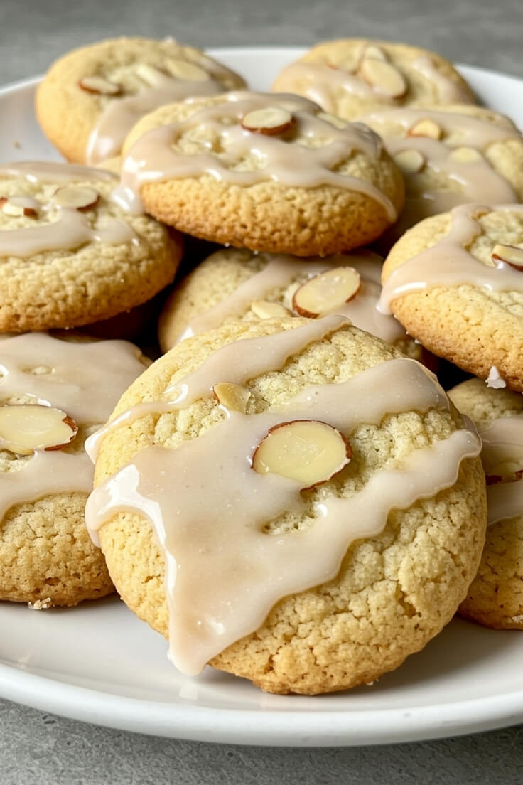 Soft Almond Sugar Cookies