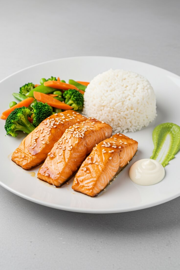 Teriyaki Salmon is a delicious and healthy dish that combines the rich flavor of salmon with a sweet and savory teriyaki glaze. Perfect for family dinners, special occasions, or a nutritious meal, this recipe is sure to impress.