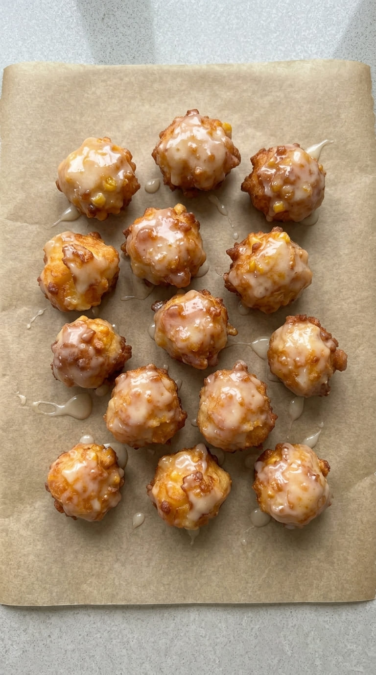 Bite-Sized Apple Fritters That Melt in Your Mouth