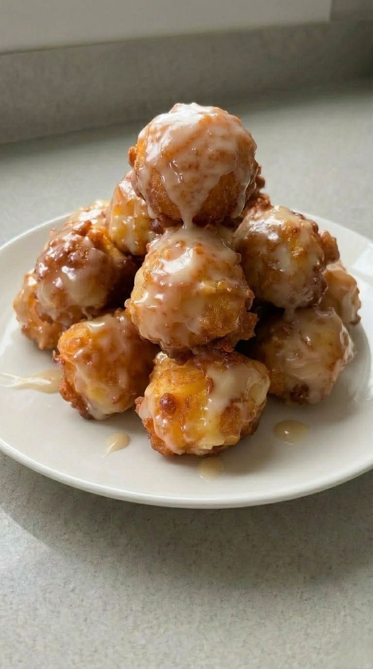 Bite-Sized Apple Fritters That Melt in Your Mouth