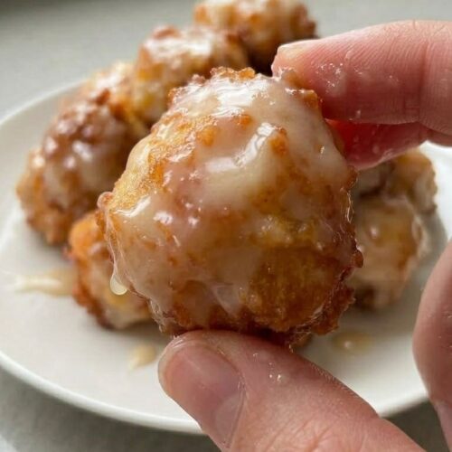 Bite-Sized Apple Fritters That Melt in Your Mouth