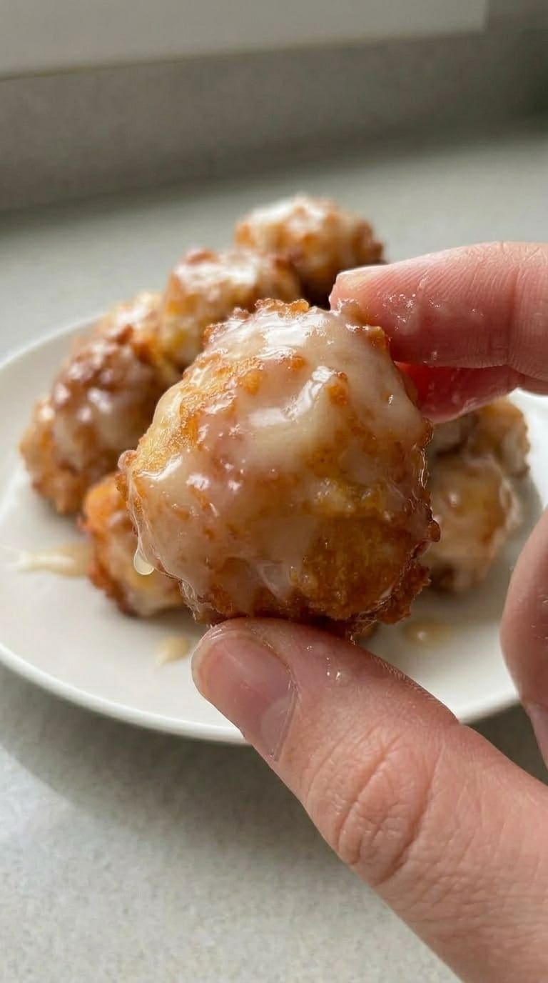 Bite-Sized Apple Fritters That Melt in Your Mouth