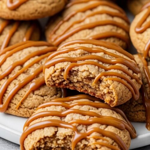Easy Caramel Apple Cider Cookies (Soft, Chewy & Delicious!)